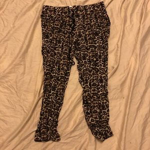 cheetah joggers